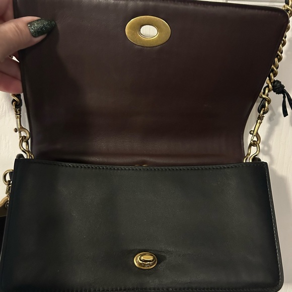 Coach nappa leather studded dinky with free wallet with purchase - Picture 3 of 16
